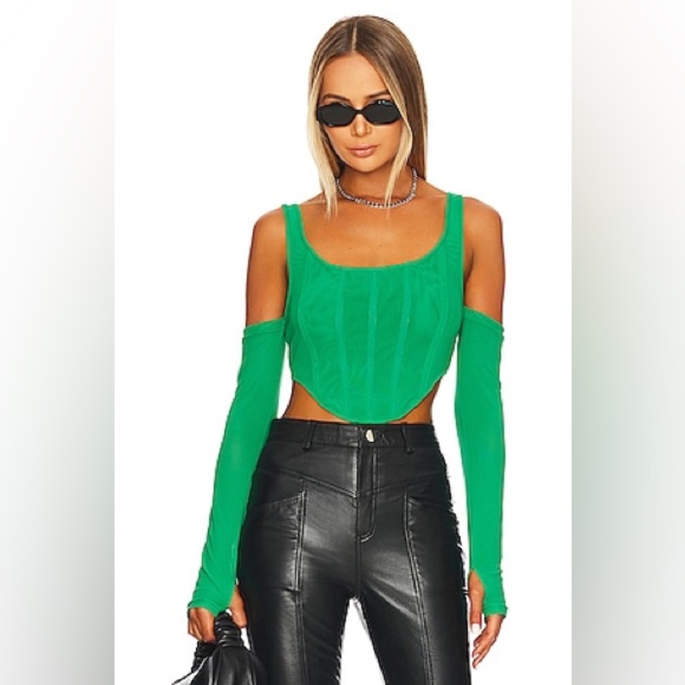 BY.DYLN Aria Corset Top, M